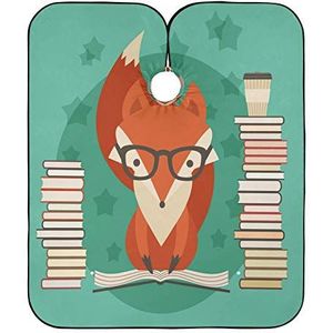 Kappers Jurk Vos Lezen Boek Schort Vlekbestendig Kappers Schort Waterdichte Kapper Cape Voor Salon Kapper Styling