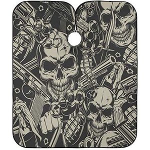 Kappers Jurk Geweld Schedel Kappers Schort Gepersonaliseerde Kapper Cape Doek Professionele Kappers Jurk Voor Vrouwen Mannen Kappers