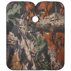 Kapper Schort Plant Camo Haar Snijden Cape Gepersonaliseerde Kapper Cape Doek Verstelbare Styling Capes Voor Mannen Vrouwen Kappers