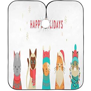 Kappers Salon Cape Kerst Katten Salon Jurken Waterdichte Styling Capes Unisex Kapper Kapper Cape Voor Kapper Kids Styling