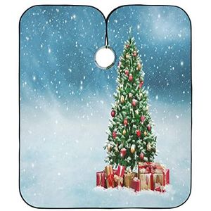 Kapsel Cape Winter Kerstboom Kapper Kapper Cape Anti-Statische Kappers Jurk Professionele Kappers Cape Voor Mannen Kapper Styling