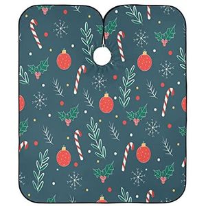 Kappers Salon Cape Kerst Patroon Kappers Jurk Gepersonaliseerde Salon Cape Vlekbestendig Kapper Schort Cape Voor Mannen Vrouwen Haar Knippen