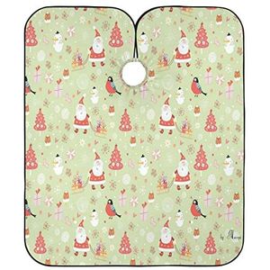 Kappers Kerstcadeau Boom Santa Salon Toga's Professionele Kappers Salon Cape Anti-Statische Haar Snijden Cape Voor Familie Haar Snijden Kleuren