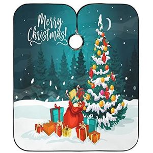 Kappers Schort Gift Kerstboom Kappers Gepersonaliseerde Kappers Cape Vlekbestendig Kapsel Cape Voor Kapsel Styling Kappers
