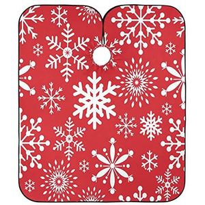 Kapper Cape Sneeuwvlokken Patroon Haar Snijden Schort Waterdichte Kappers Salon Cape Gepersonaliseerde Kappers Voor Kapper Snijden Mannen