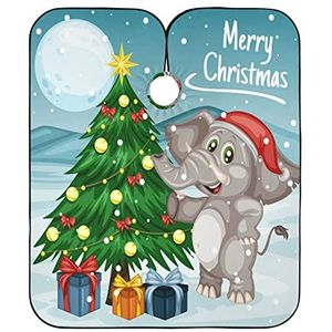 Kappers Cape Kerst Olifant Kapper Cape Doek Waterdicht Kapsel Schort Jurk Gepersonaliseerde Salon Cape Voor Kinderen Mannen Vrouwen