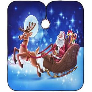 Kappers Jurk Kerstman Kappers Cape Verstelbare Kappers Waterdichte Kappers Schort Voor Salon Haar Snijden Kids