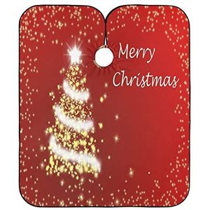 Haar Snijden Schort Kerstboom Kappers Jurk Gepersonaliseerde Kapper Schort Verstelbare Kappers Schort Voor Kapper Mannen Vrouwen