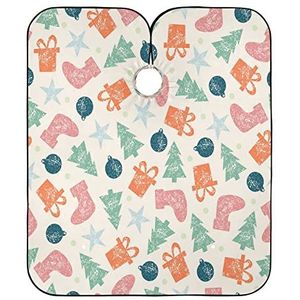 Kapperjurk Snoep En Kerstboom Kappers Jurk Verstelbare Schort Vlekbestendig Kappers Schort Voor Kappers Snijden