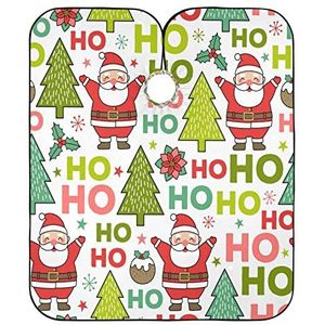 Schort Leuke Kerstman Kappers Schort Waterdicht Kapsel Cape Unisex Kapper Kapper Cape Voor Mannen Vrouwen Kapsel