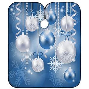 Kapper Schort Kerst Blauwe Ballonnen Kapper Jurk Professionele Kapper Schort Cape Waterdichte Salon Cape Voor Snijden Kappers Kapper Kapper