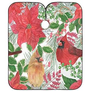 Kappers Jurk Kerst Kardinaal Kappers Schort Waterdichte Salon Jurken Gepersonaliseerde Kapper Schort Cape Voor Familie Kapper Mannen