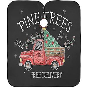 Kapper Schort Cape Kerst Rode Auto Haar Snijden Cape Professionele Kapper Cape Doek Verstelbare Kappers Schort Voor Kapsel Kinderen Kids