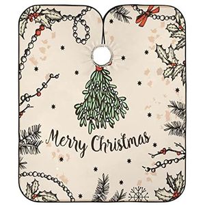 Kapper Schort Boeket Van Maretak Kappers Schort Anti-Statische Kappers Salon Cape Unisex Volledige Lengte Cape Voor Familie Salon Kappers