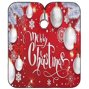 Kappers Jurk Kerstboom Sneeuwvlokken Salonjurken Anti-Statische Kapper Kapper Cape Waterdicht Haar Snijden Jurk Voor Vrouwen Kappers Haar Knippen