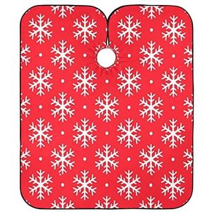 Haar Snijden Jurk Kerst Sneeuwvlok Schort Unisex Salon Toga's Waterdichte Kappers Toga Voor Kappers Kids
