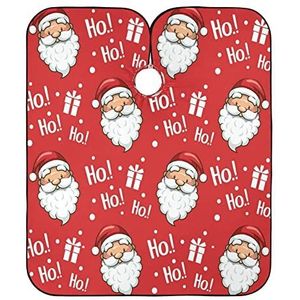 Styling Capes Kerstman Patroon Salon Cape Gepersonaliseerde Kapper Schort Professionele Kapper Jurk Voor Familie Kids Styling