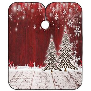 Kapper Cape Doek Winter Koffie Boom Kappers Schort Anti-Statische Kappers Salon Cape Unisex Salon Cape Voor Familie Kappers Kappers
