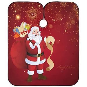 Kappersjurk Kerstman Kapper Kapper Cape Verstelbare Kapper Kapper Cape Antistatische Kappers Salon Cape Voor Kapper
