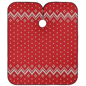 Kappersörumhang kerststrepen kappersschort verstelbaar kapperskleed universele kappersjurk voor kappersknippen salon haarknippen