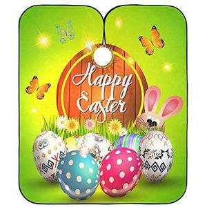 Kappers Jurk Pasen Print Salon Cape Vlekbestendige Kappers Jurk Verstelbare Schort Voor Styling Familie Haar Snijden