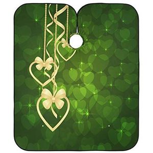 Kappers Cape Klaver Bladeren Kappers Schort Verstelbare Kappers Schort Unisex Haar Snijden Schort Voor Styling Kapsel Kids