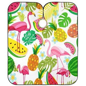 Kappers Cape Roze Flamingo Schort Verstelbare Kappers Schort Waterdichte Kappers Cape Voor Styling Kapper Kleuren