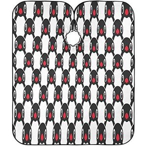 Kappers Cape Cartoon Pinguïn Haar Snijden Cape Professionele Kapper Jurk Unisex Salon Cape Voor Vrouwen Snijden Kapper