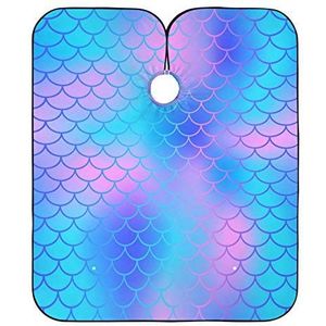 Salon Cape Magic Mer-Maid Schalen Kappers Schort Gepersonaliseerde Kappers Cape Unisex Schort Voor Kapsel Mannen Kids