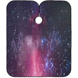 Kapsel Cape Kleurrijke Sterrenhemel Schort Waterdicht Haar Snijden Jurk Unisex Kapper Kapper Cape Voor Kapper Styling Salon