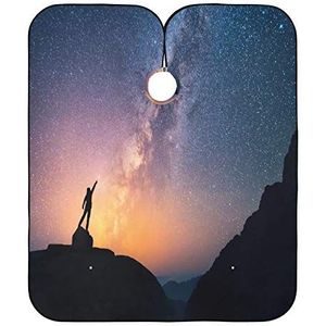 Schort Star Catcher Haar Snijden Jurk Professionele Kapper Cape Doek Verstelbare Kappers Schort Voor Kapper Vrouwen Styling