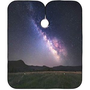 Kapper Cape Melkweg Op De Berg Salon Toga's Verstelbare Haar Snijden Jurk Anti-Statische Haar Snijden Jurk Voor Familie Salon Kleuren