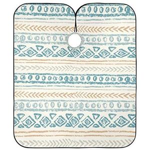 Kappers Jurk Abstract Etnische Patroon Haar Snijden Jurk Unisex Kappers Jurk Verstelbare Kapper Jurk Voor Kapper Styling