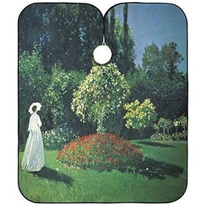 Salon Cape Elegante Dame Slenteren Door De Boom Kapper Cape Anti-Statische Kapper Cape Doek Vlekbestendig Styling Capes Voor Kapper Vrouwen Kappers