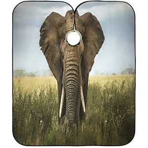 Kapper Kapper Cape Aziatische Olifant Kappers Jurk Unisex Salon Toga's Anti-Statische Haar Snijden Cape Voor Kapper Vrouwen Kids