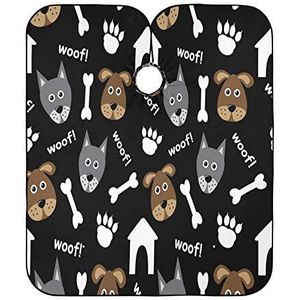 Kappers Jurk Mooie Honden Salon Jurken Verstelbare Haar Snijden Jurk Gepersonaliseerde Kapper Schort Cape Voor Styling Kappers Salon