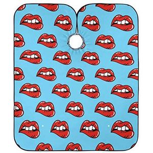 Salon Cape Lippen Kapper Cape Doek Verstelbare Kappers Schort Gepersonaliseerde Kappers Jurk Voor Kappers Kinderen Kapper Kapper