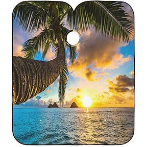 Kappers Cape Hawaii Sunrise Kapper Kapper Cape Verstelbare Kapper Schort Gepersonaliseerde Kappers Voor Mannen Vrouwen Kids