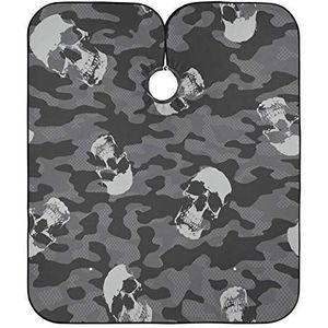 Kappers Jurk Camouflage Schedel Kappers Schort Verstelbare Kapper Jurk Anti-Statische Kappers Voor Kappers Vrouwen Styling