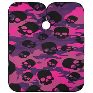 Kapper Schort Modieuze Schedel Camo Haar Snijden Jurk Waterdichte Kapper Cape Doek Unisex Styling Capes Voor Kinderen Snijden Kids