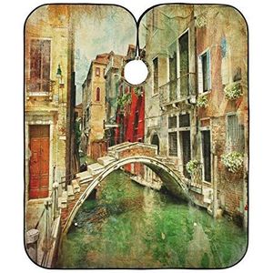 Styling schort Venetië kapperscape professionele salon cape universele kapmantel voor haarstyling haar knippen salon