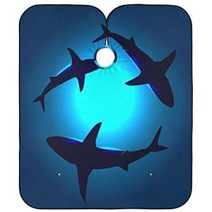 Kappers Jurk Drijvende Haaien Kapperscape Antistatische Styling Schort Professionele Kappers Schort Voor Volwassenen Vrouwen Haarstyling