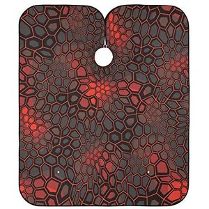 Kappers Cape Geometrische Camo Haar Snijden Jurk Waterdichte Kapper Schort Gepersonaliseerde Salon Cape Voor Kids Kapsel Kleurplaten