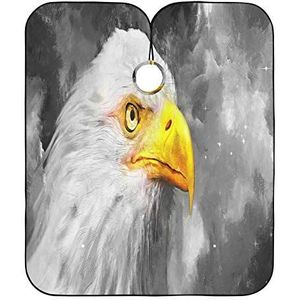 Salon Toga's Eagle Schilderen Kappers Schort Waterdichte Kappers Jurk Unisex Kappers Schort Voor Kleuren Familie Styling