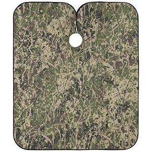 Kapper Schort Cape Abstract Jacht Camo Kappers Jurk Gepersonaliseerde Kappers Salon Cape Verstelbare Kappers Schort Voor Kapsel Mannen Vrouwen