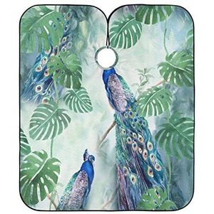 Haar Snijden Jurk Regenwoud Pauw Kappers Unisex Kapper Schort Professionele Kapper Schort Cape Voor Kids Styling Kapsel