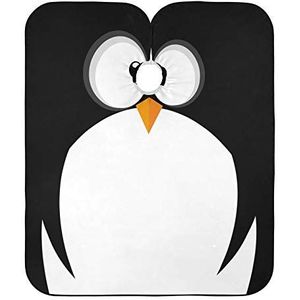 Styling Capes Pinguïn Gezicht Kappers Verstelbare Kapper Schort Cape Gepersonaliseerde Haar Snijden Cape Voor Familie Kapper Styling