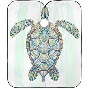 Kappers Jurk Schildpad Patroon Salon Jurken Verstelbare Kappers Schort Gepersonaliseerde Kapper Jurk Voor Styling Kinderen Kids