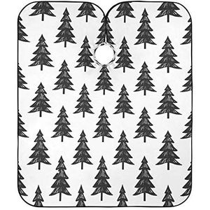 Styling Capes Boom Spar Patroon Salon Cape Professionele Haar Snijden Jurk Verstelbare Haar Snijden Schort Voor Kapsel Salon Styling