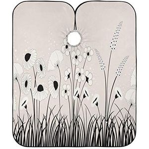 Kapper Kapsel Cape Wilde Bloemen Kappers Jurk Gepersonaliseerde Kappers Salon Cape Unisex Haar Snijden Jurk Voor Kinderen Kleuren Kapper